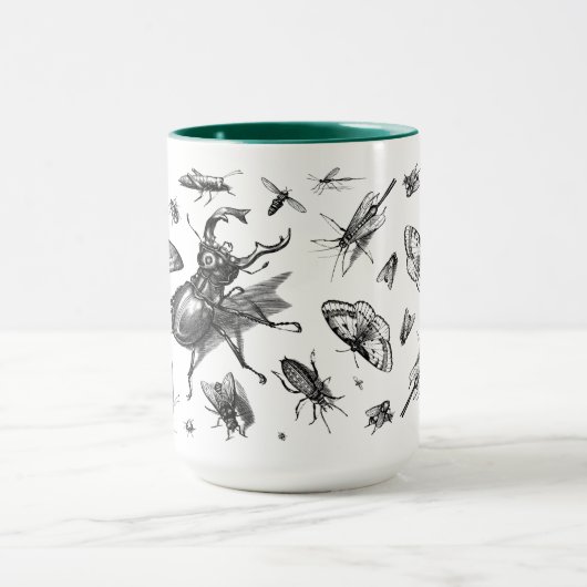 Multi Insect Sketch Mok (Midden)
