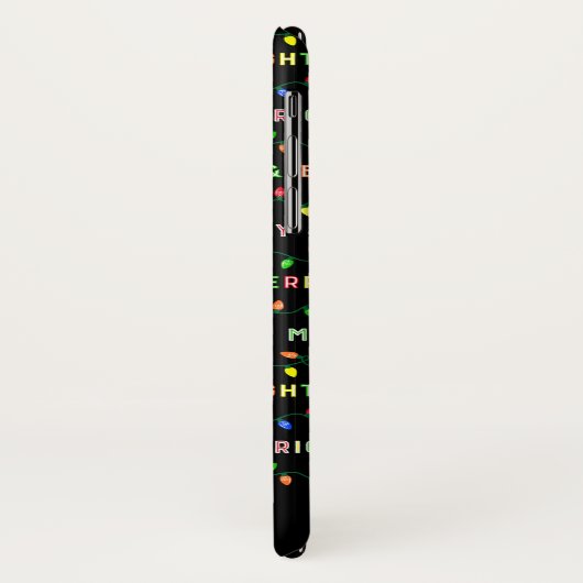 Multi-kerstverlichting Case-Mate iPhone Case (Achterkant/links)