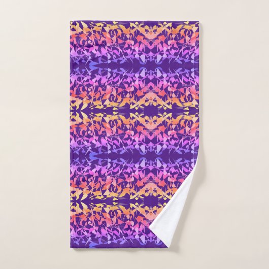 Multi kleur Abstract Bad Handdoek (Handdoek)