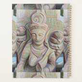 multi-kleur aura buddha Thunder_Cove Planner (Achterkant)