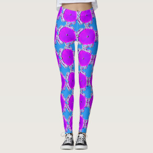 Multi-Kleur Bloemendesign damesleggings Leggings
