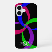 Multi Kleur Geometrische Uitwisselbare iPhone 16 H