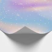 Multi Kleur Regenboog Waterverf Cadeaupapier (Hoek)