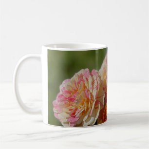 Multi Kleur Roze & Gele Rozen Koffiemok