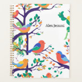 Multi kleur Vogels Planner (Voorkant)