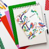Multi kleur Vogels Planner