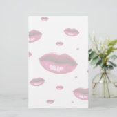 Multi Lips Briefpapier (Staand voorkant)