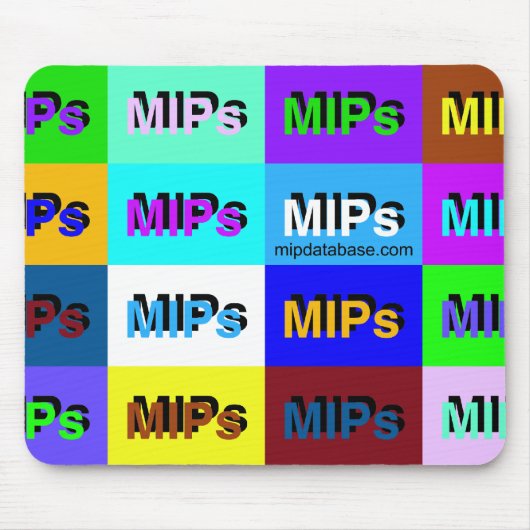 multi-mips logo mousepad muismat (Voorkant)