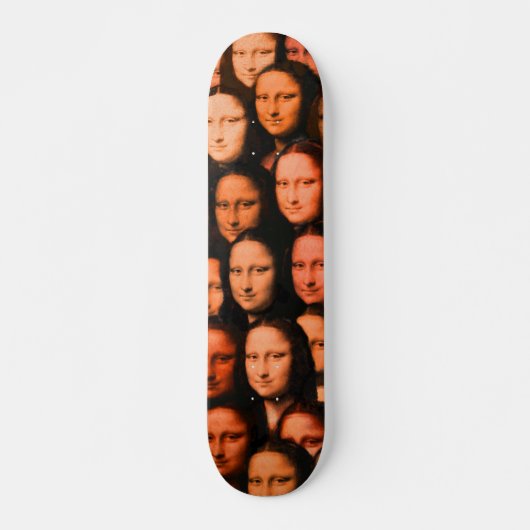 Multi-Mona in Orange Skateboard (Voorkant)