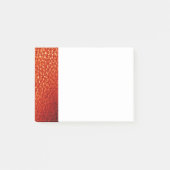 Multi Orange Faux cuir Post-it® Notes (Devant)