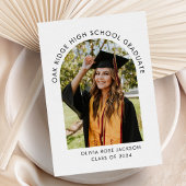 Multi Photo Arch-Afstuderen Aankondiging