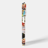 Multi Photo Collage Simple Moderne Hexagon Pattern Case-Mate iPhone Case (Achterkant / Rechts)