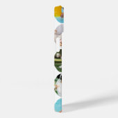 Multi Photo Collage Simple Moderne Hexagon Pattern Case-Mate iPhone Case (Achterkant / Rechts)