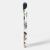 Multi Photo Collage Simple Moderne Hexagon Pattern Case-Mate iPhone Case (Achterkant / Links)