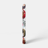 Multi Photo Collage Simple Moderne Hexagon Pattern Samsung Galaxy Hoesje (Linkerkant)