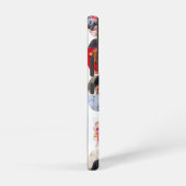 Multi Photo Collage Simple Moderne Hexagon Pattern Samsung Galaxy Hoesje (Rechterkant)