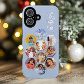 Multi Photo Collage Simple Moderne Personalized Case-Mate iPhone Case