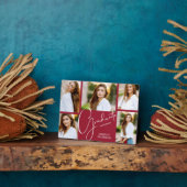 Multi Photo Crimson Afstuderen Keepomwille Fotoplaat (Zijkant)