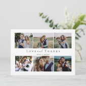 Multi Photo Script Love et Merci photo Mariage (Debout devant)