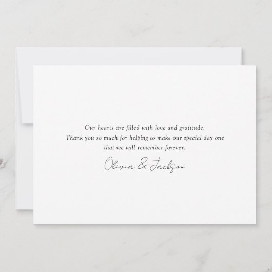 Multi Photo Script Love et Merci photo Mariage (Dos)