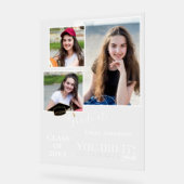 Multi Photo Vous L'Avez Fait 2025 Grad Faire-part (Angle)