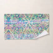 Multi Print Pastel Handdoek Set (Handdoek)