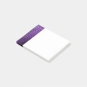Multi Purple Faux cuir Post-it® Notes (Incliné)