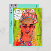 MULTI PURPOSE KAART PER BAD GIRL ART (Voorkant / Achterkant)