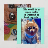 MULTI PURPOSE KAART PER BAD GIRL ART (Voorkant / Achterkant)