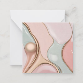 Multi purpose note card in stylish graphic notitiekaartje