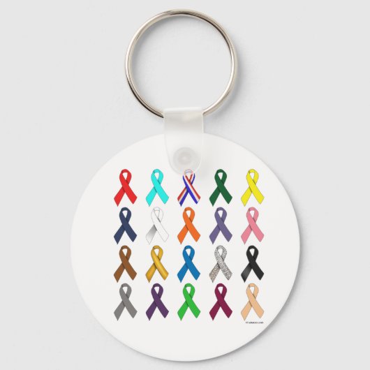 Multi-Ribbon Sleutelhanger (Voorkant)