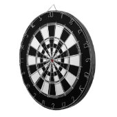 Multi Ring Zwart-wit Dartboard Dartbord (Voorkant Rechts)
