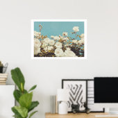 Multi Roses Floral Garden Photo Art Print Poster (Bureau à domicile)