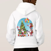 **“Multi-Santa Christmas Fun – 3D Cartoon Transpar (Dos)