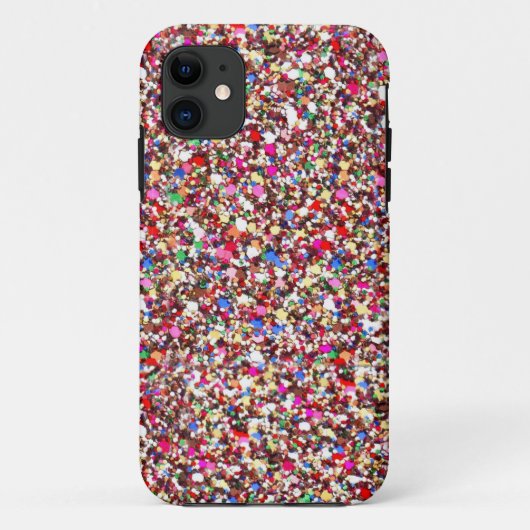 Multi Sequins Reds Sparkle Glitter Bling iPhone 5 Case-Mate iPhone Case (Achterkant)
