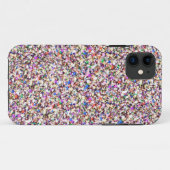 Multi Sequins Sparkle Glitter iPhone 5 Hoesje (Achterkant (horizontaal))