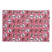 Multi Skulls Halloween Trick or treat Fun Kussensloop (Achterkant)