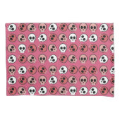 Multi Skulls Halloween Trick or treat Fun Kussensloop (Voorkant)