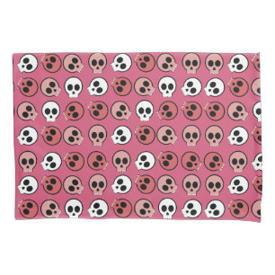 Multi Skulls Halloween Trick or treat Fun Kussensloop