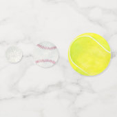 Multi Sport Balls Kind Birthday Party Athletic Fun Confetti (Achterkanten)