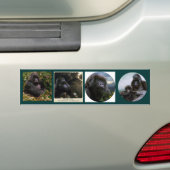 Multi-stickers VII PRIMATE Set Bumpersticker (Op auto)