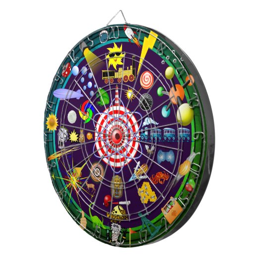 Multi-Target Carnival Games Dartbord (Voorkant Rechts)