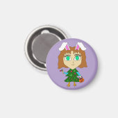 Multi Vakantie Chibi Magneet (Voorkant / Achterkant)