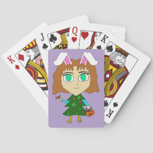 Multi Vakantie Chibi Pokerkaarten