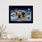 "MULTI-VERSE" Art Poster van Skye Ryan-Evans (Keuken)