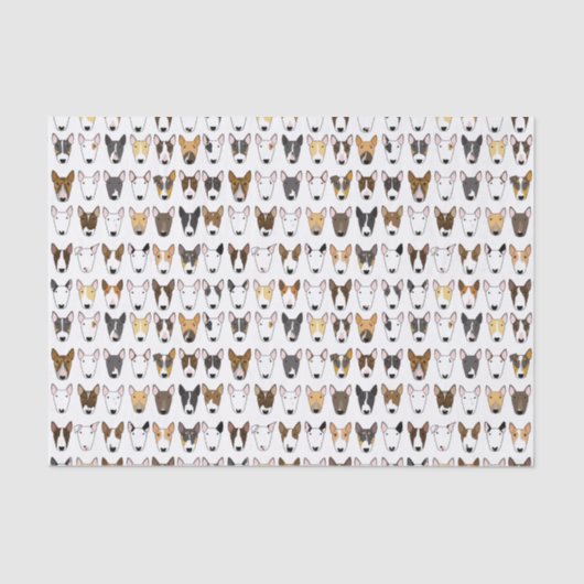 Multibull Terrier Tissue Paper Tissuepapier (Voorkant)
