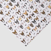 Multibull Terrier Tissue Paper Tissuepapier (Detail)
