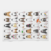Multibull White Tea Towel Theedoek (Horizontaal)