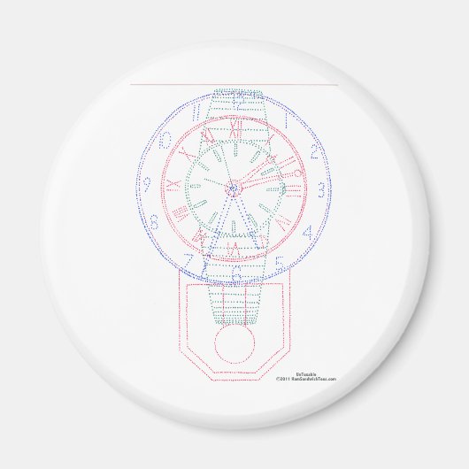 Multiclock Magneet (Voorkant)