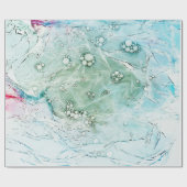 Multicolf abstracte illustraties cadeaupapier (Vlak)